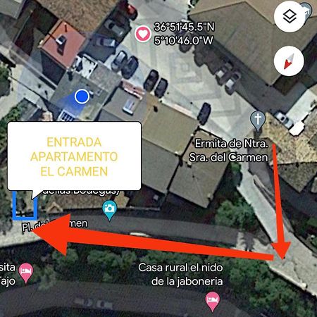 Apartamento El Carmen Setenil De Las Bodegas Екстер'єр фото