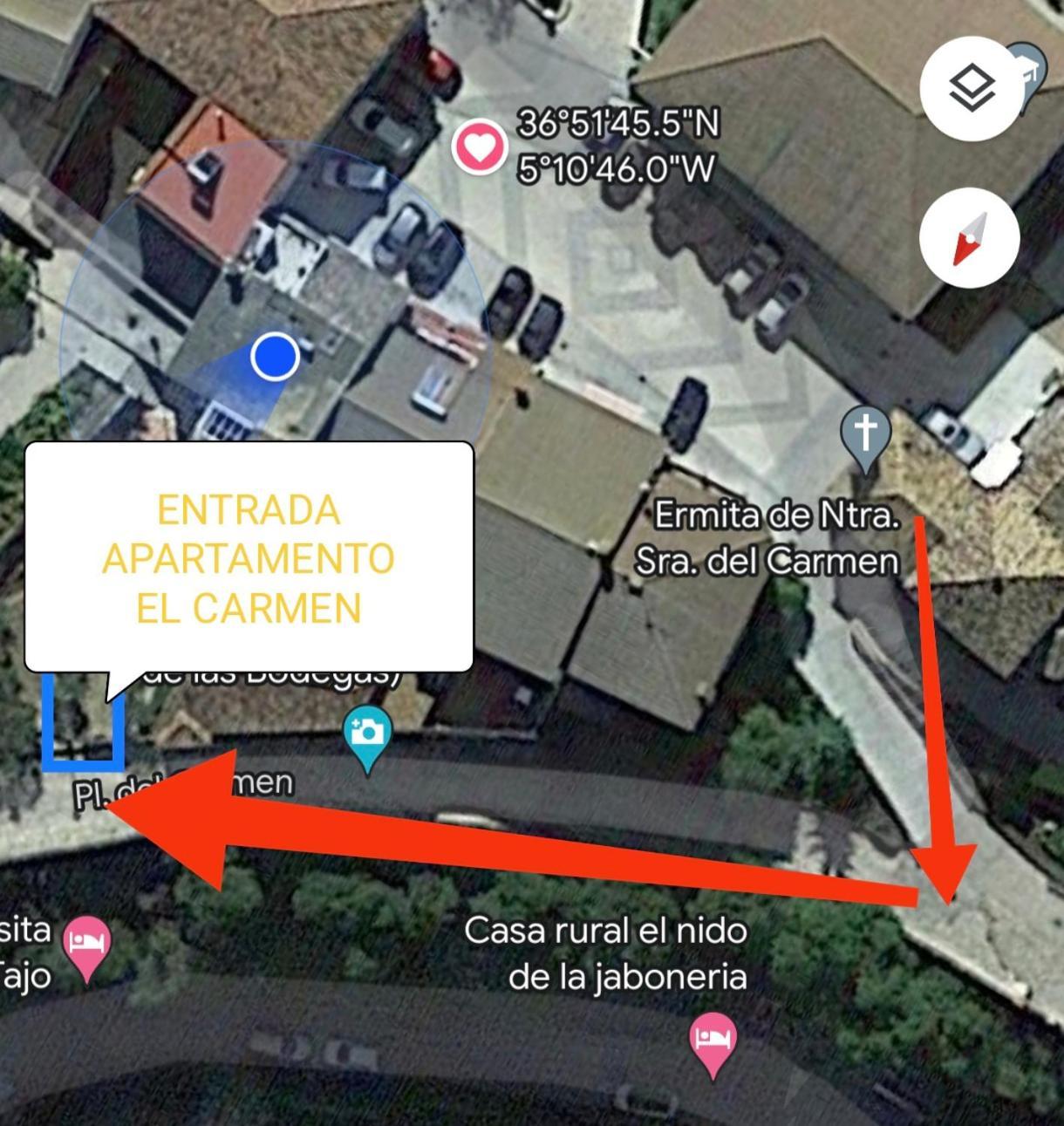 Apartamento El Carmen Setenil De Las Bodegas Екстер'єр фото